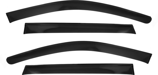 Дефлекторы REIN для окон (накладной скотч 3М) (4 шт.) Hyundai Solaris I хэтчбек рестайлинг 2014-2017. Артикул REINWV363