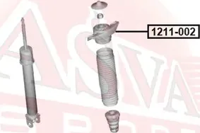 ОПОРА АМОРТИЗАТОРА (Asva). Артикул 1211002