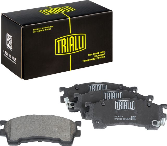 Тормозные колодки Trialli (Low-Metallic). Артикул PF 4255