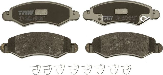 Тормозные колодки TRW COTEC передние для Suzuki Ignis II (HR) 2003-2008. Артикул GDB3363
