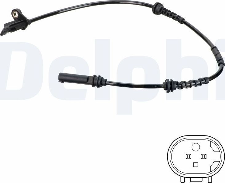 Датчик ABS Delphi. Артикул SS20762