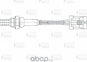 Лямбда-зонд (кислородный датчик) StartVOLT для Chery Tiggo 2 I 2016-2025. Артикул VS-OS 2710