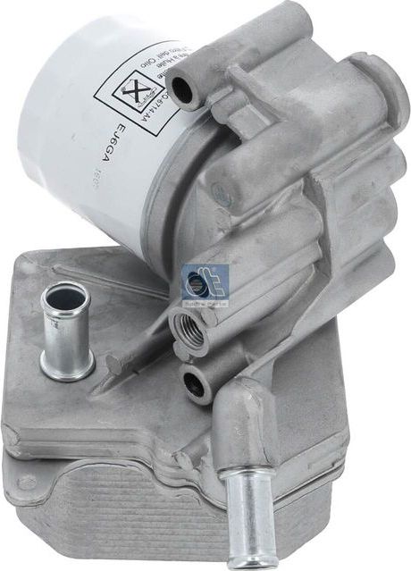 Радиатор масляный (маслоохладитель) для двигателя DT Spare Parts. Артикул 13.41101