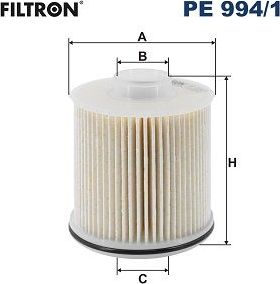 Топливный фильтр Filtron. Артикул PE 994/1
