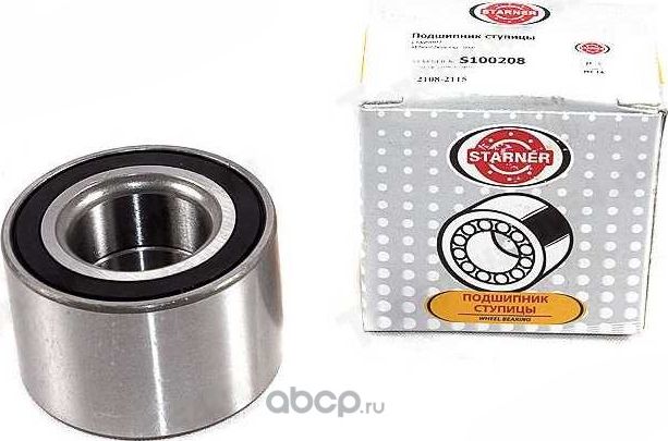 Подшипник ступицы задней STARNER ВАЗ 2108-2115, передний ВАЗ 1111 Starner. Артикул S100208
