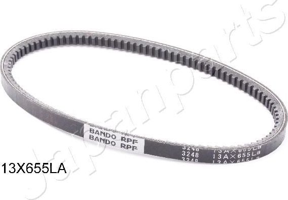 Приводной ремень клиновой Japanparts. Артикул DT-13X655LA