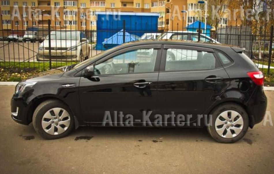 Дефлекторы Cobra Tuning для окон Kia Rio III хэтчбек 5-дв. 2011-2017. Артикул K12911