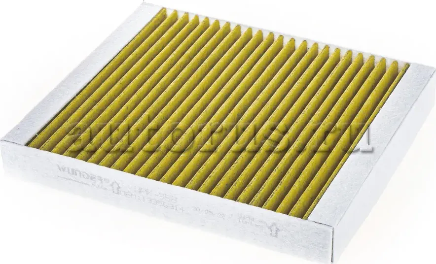 Фильтр салонный (угольный) CADILLAC CTS 2013->/OPEL Meriva B 2010-> WUNDER FILTE Wunder. Артикул WPK358