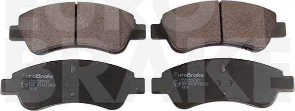 Тормозные колодки Eurobrake. Артикул 5502223741