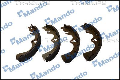 Тормозные колодки Mando задние для Kia Retona I 1999-2001. Артикул MLK13