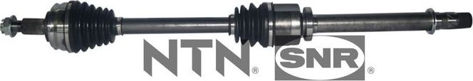 Полуось (привод в сборе, приводной вал) NTN / SNR. Артикул DK55.019