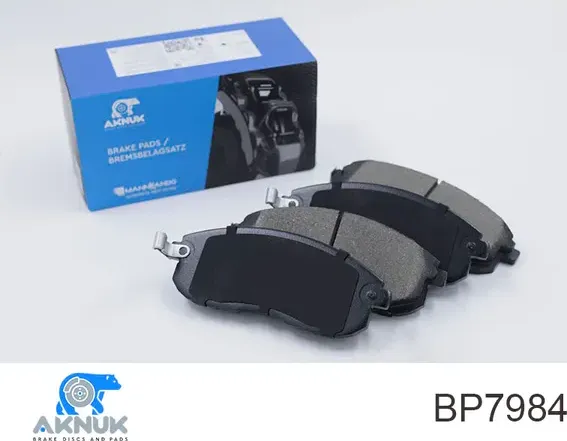 КОЛОДКИ ТОРМОЗНЫЕ ДИСКОВЫЕ ПЕРЕДНИЕ AKNUK NISSAN JUKE (F15) 1.5 DCI AK Aknuk. Артикул BP7984