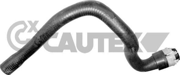 Патрубок радиатора (системы охлаждения) Cautex. Артикул 752762