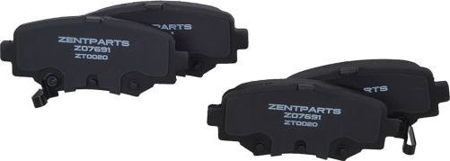 Тормозные колодки Zentparts. Артикул Z07691