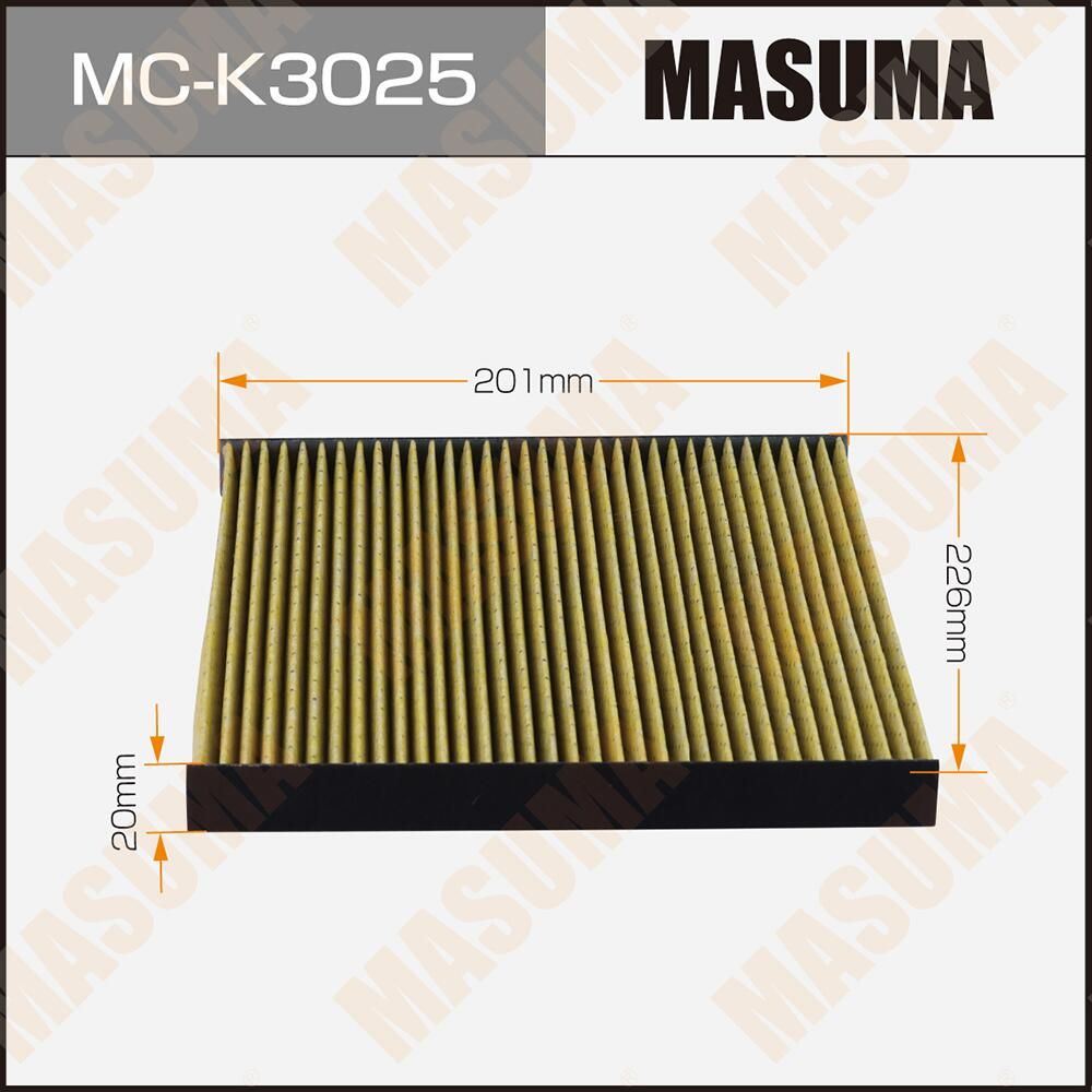Салонный фильтр Masuma. Артикул MC-K3025