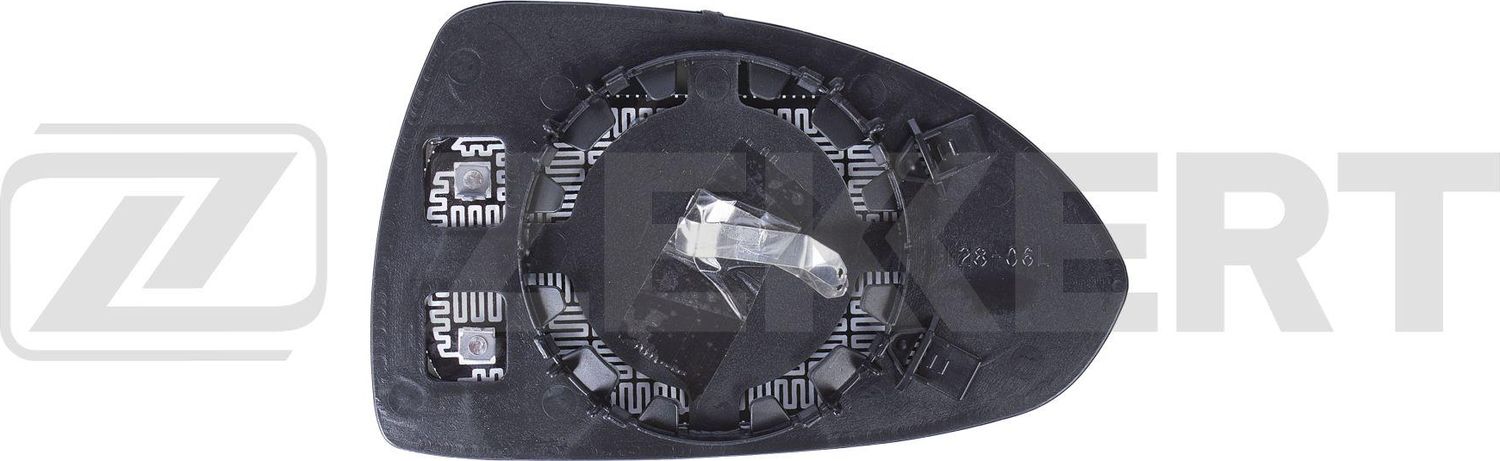 Зеркальное стекло бокового зеркала Zekkert. Артикул SP-1016