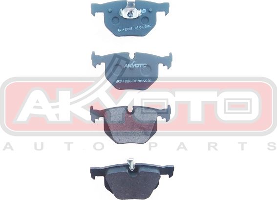 Тормозные колодки Akyoto Packing AKYOTO. Артикул AKD-19205
