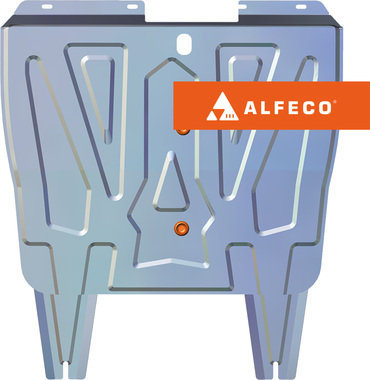 Защита алюминиевая Alfeco для картера и КПП Vortex Tingo (включая FL) 2010-2013. Артикул ALF.02.16al
