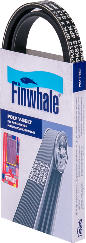 Приводной ремень поликлиновой Finwhale для Citroen ZX 1991-1997. Артикул BP4PK813