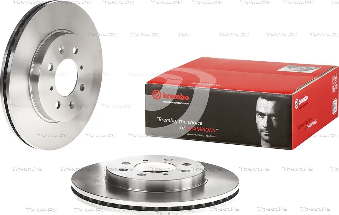 Тормозной диск Brembo передний для Honda Fit II 2008-2008. Артикул 09.A357.10