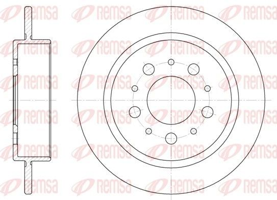 Тормозной диск Remsa. Артикул 6238.00