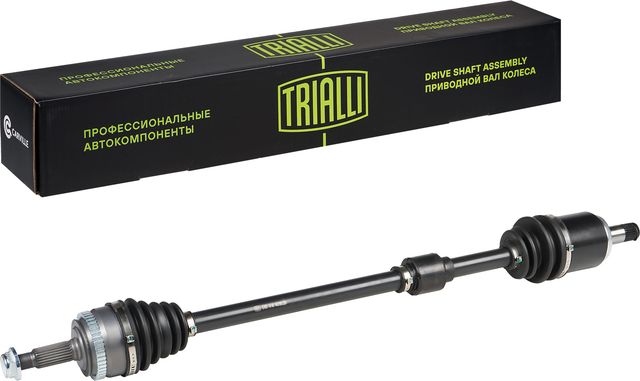 Полуось (привод в сборе, приводной вал) Trialli передняя правая для Lada Vesta I 2018-2026. Артикул AR 863