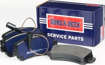 Тормозные колодки Borg & Beck. Артикул BBP2560