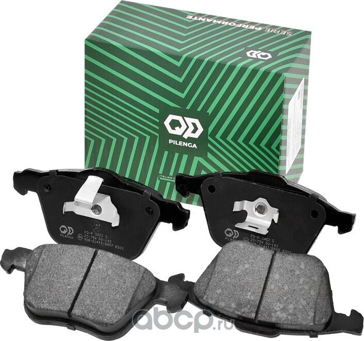 Колодки тормозные дисковые передние Performante (Pilenga). Артикул FDP3402S