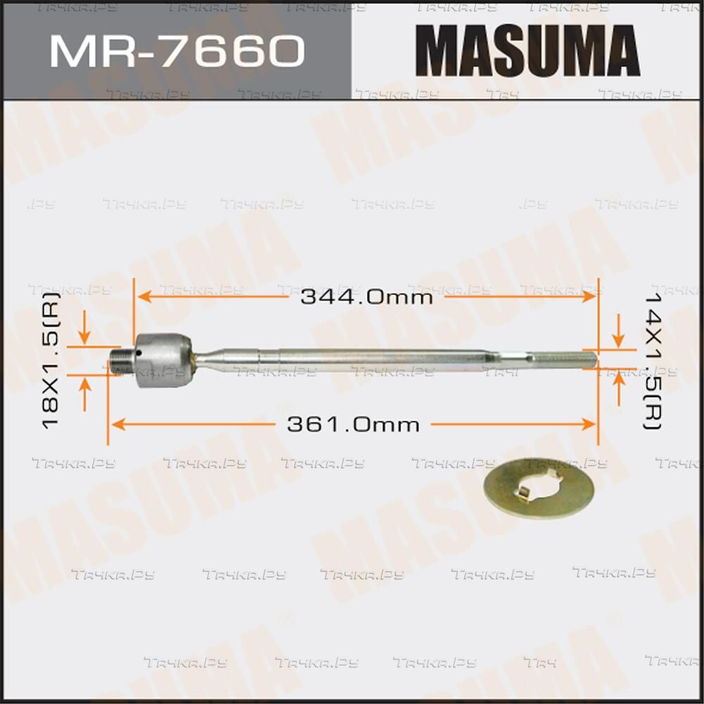 Рулевая тяга Masuma правая/левая для Suzuki Grand Vitara III 2005-2015. Артикул MR-7660
