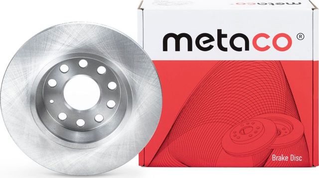 Диск тормозной VAG A3/OCTAVIA/GOLF 5 03- задн. (Metaco). Артикул 3060016