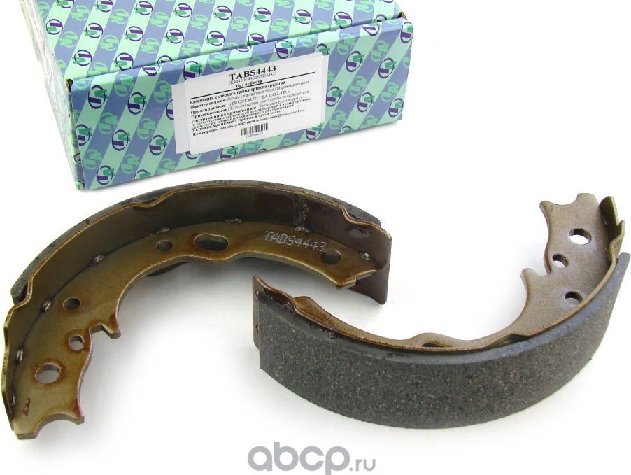 Барабанные тормозные колодки () 4443 (Trustauto). Артикул TABS4443
