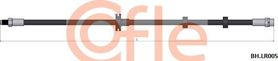 Тормозной шланг Cofle передний правый/левый для Land Rover Range Rover III 2002-2012. Артикул 92.BH.LR005