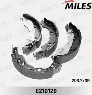 Тормозные колодки Miles задние для Citroen C3 II 2009-2016. Артикул E210129