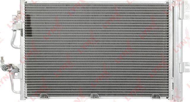 Радиатор кондиционера (конденсатор) LYNXauto для Opel Astra H 2004-2014. Артикул RC-0084