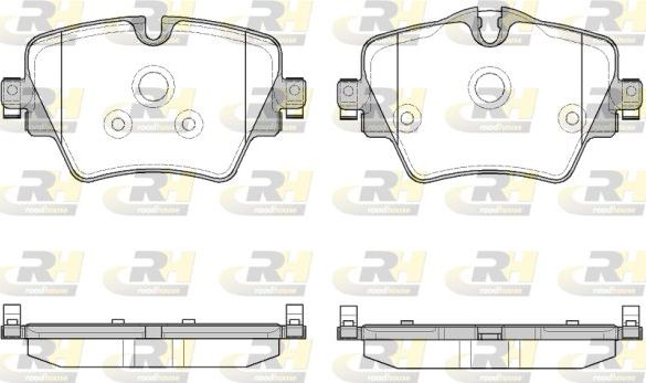Тормозные колодки RoadHouse. Артикул 21625.08