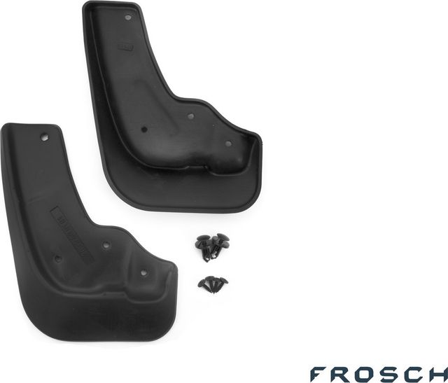 Брызговики Frosch (в коробке) передняя пара для Nissan Juke 2011-2014. Артикул FROSCH.36.35.F13