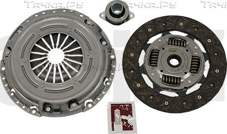 Сцепление (комплект) (в сборе) Vika для Skoda Fabia I 1999-2008. Артикул K11777401