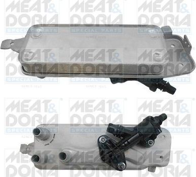 Радиатор масляный (маслоохладитель) для АКПП Meat & Doria. Артикул 95220