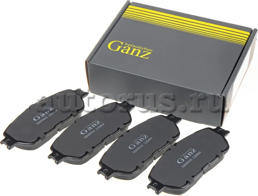 Колодки передние (Ganz). Артикул GIJ09435
