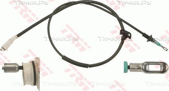 Трос ручника (тросик ручного тормоза) TRW. Артикул GCH276
