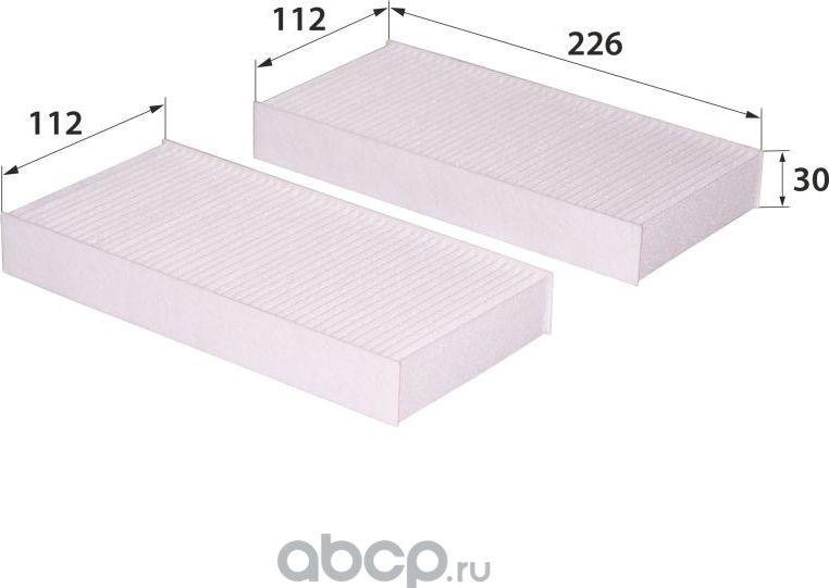 Фильтр салона (RB-Exide). Артикул AC803