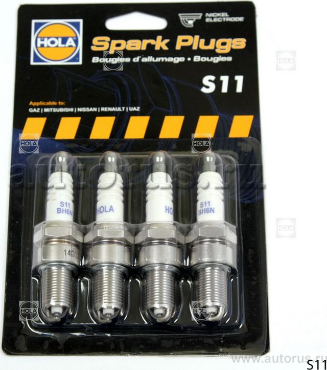 Свеча зажигания HOLA. Артикул S11