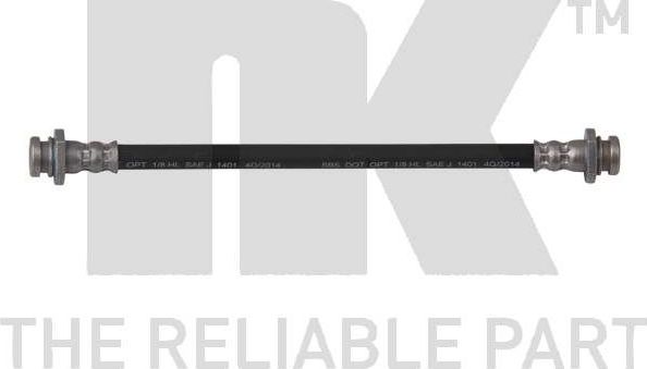 Тормозной шланг NK задний правый для Suzuki Wagon R+ I 1998-2000. Артикул 855204