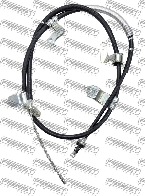 Трос ручника (тросик ручного тормоза) Febest правый для Toyota Land Cruiser Prado 120 2002-2010. Артикул 0199-PCGRJ120RH