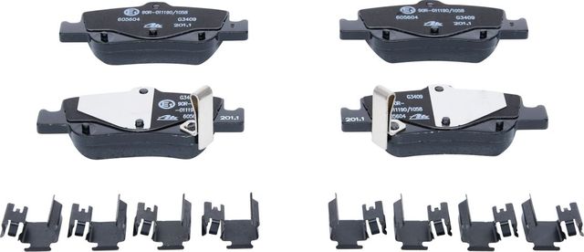 Тормозные колодки ATE. Артикул 13.0460-5604.2