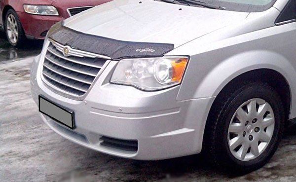 Дефлектор Vip-Tuning для капота Chrysler Voyager V 2008-2010. Артикул CLR06