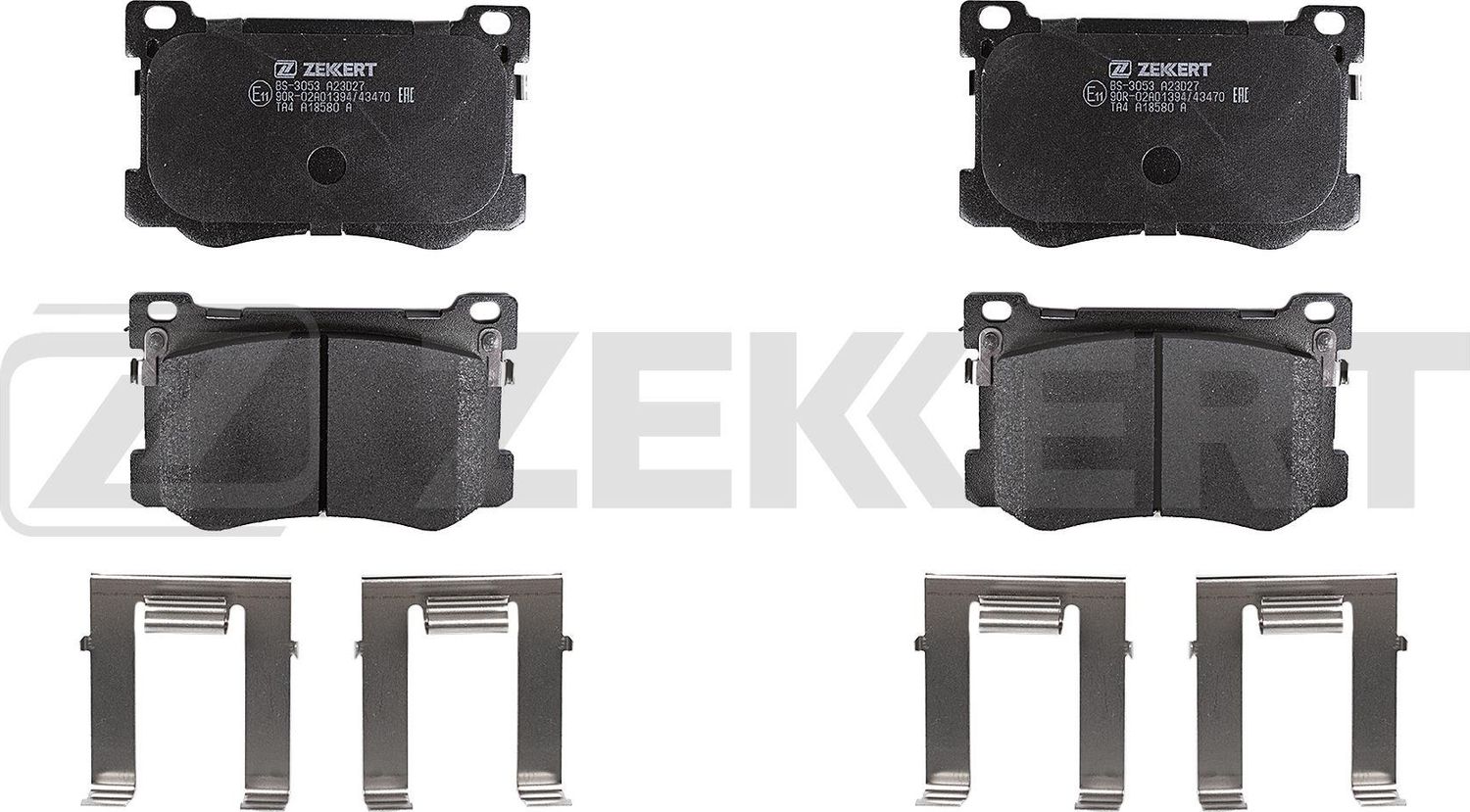 Тормозные колодки Zekkert. Артикул BS-3053