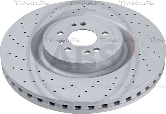 Тормозной диск ABS COATED передний для Mercedes-Benz M-Класс III (W166) 2011-2015. Артикул 18472