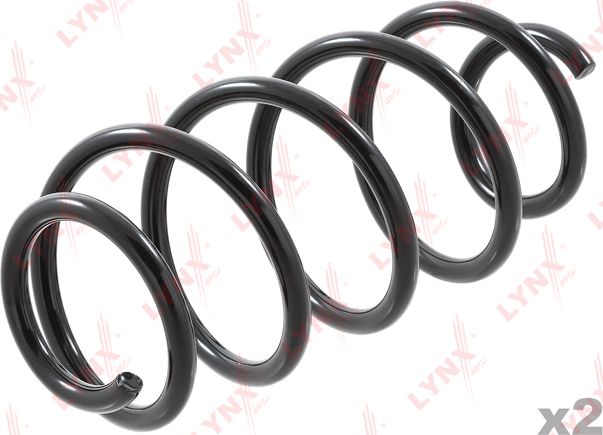 Пружина подвески LYNXauto передняя для Skoda Octavia A5 2004-2013. Артикул SC-1904