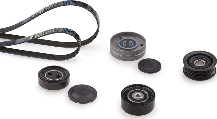 Приводной ремень поликлиновой с роликами (комплект) Gates Micro-V®. Артикул K036PK2403